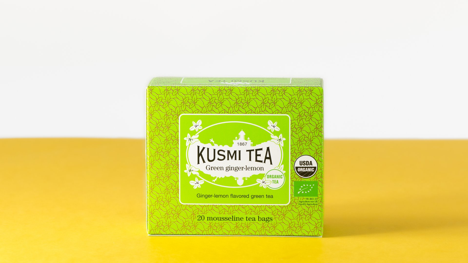 Green Ginger Lemon Tea Bags