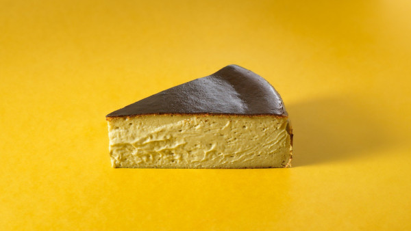 Nomad Bread & Coffee - Pistachio Basque Cheesecake