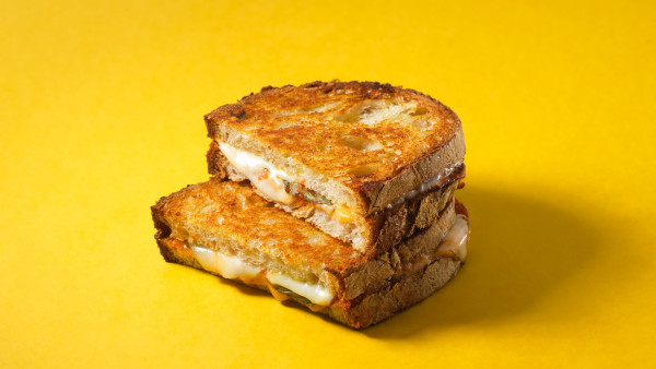 Nomad Bread & Coffee - Sourdough Melted Cheese Sandwich