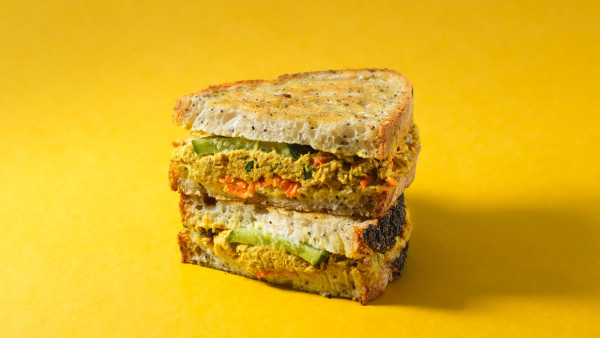 Nomad Bread & Coffee - Tuna Curry Sandwich