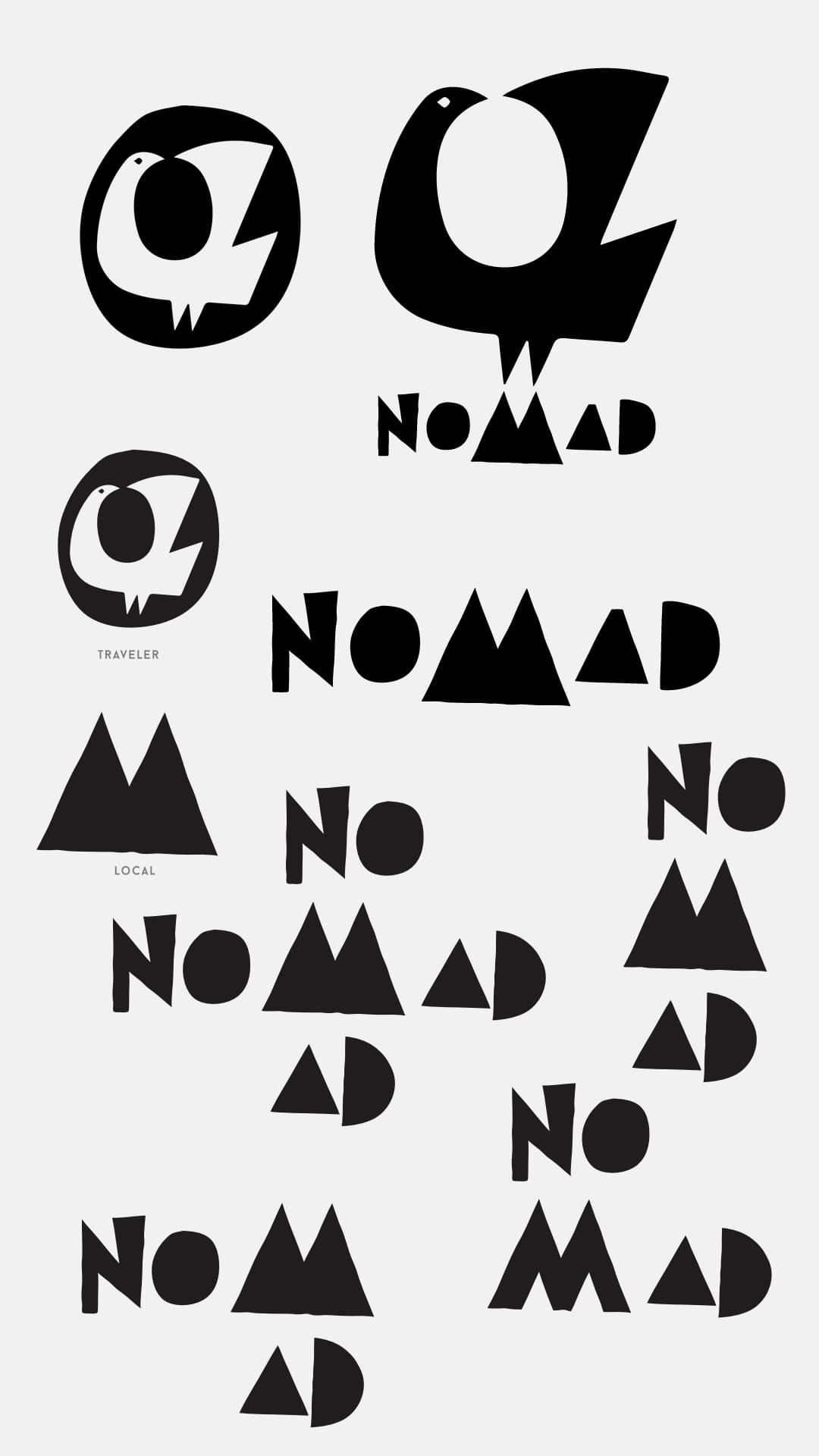 the story behind nomad logo vertical